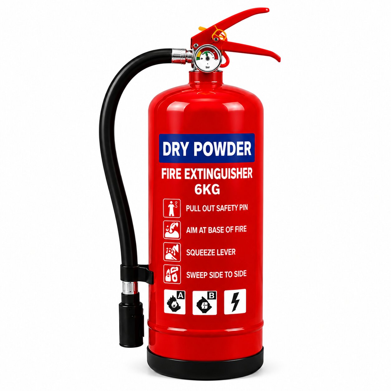 6KG Dry Powder Fire Extinguisher in Kenya - Reenka Safety